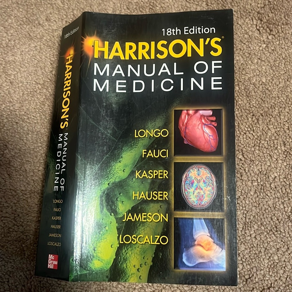 Harrisons Manual of Medicine, 18th Edition
